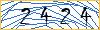 Type the numbers that you see in the picture