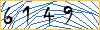 Type the numbers that you see in the picture