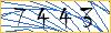 Type the numbers that you see in the picture