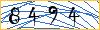 Type the numbers that you see in the picture