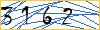 Type the numbers that you see in the picture