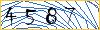 Type the numbers that you see in the picture