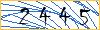 Type the numbers that you see in the picture