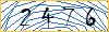 Type the numbers that you see in the picture