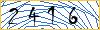 Type the numbers that you see in the picture