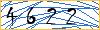 Type the numbers that you see in the picture