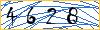Type the numbers that you see in the picture