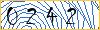 Type the numbers that you see in the picture