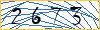 Type the numbers that you see in the picture