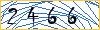 Type the numbers that you see in the picture
