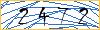 Type the numbers that you see in the picture