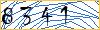Type the numbers that you see in the picture