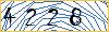 Type the numbers that you see in the picture