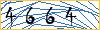 Type the numbers that you see in the picture