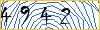 Type the numbers that you see in the picture