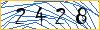 Type the numbers that you see in the picture