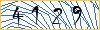 Type the numbers that you see in the picture