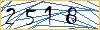 Type the numbers that you see in the picture