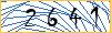 Type the numbers that you see in the picture