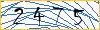 Type the numbers that you see in the picture
