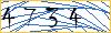 Type the numbers that you see in the picture
