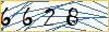 Type the numbers that you see in the picture