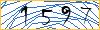 Type the numbers that you see in the picture
