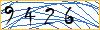 Type the numbers that you see in the picture