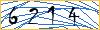 Type the numbers that you see in the picture