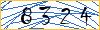 Type the numbers that you see in the picture