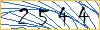 Type the numbers that you see in the picture