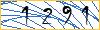 Type the numbers that you see in the picture