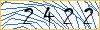Type the numbers that you see in the picture
