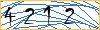 Type the numbers that you see in the picture