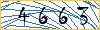 Type the numbers that you see in the picture