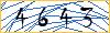 Type the numbers that you see in the picture