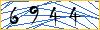 Type the numbers that you see in the picture