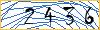 Type the numbers that you see in the picture