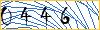Type the numbers that you see in the picture