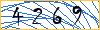Type the numbers that you see in the picture