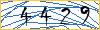 Type the numbers that you see in the picture