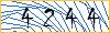 Type the numbers that you see in the picture