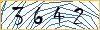 Type the numbers that you see in the picture