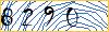 Type the numbers that you see in the picture
