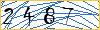 Type the numbers that you see in the picture