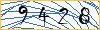 Type the numbers that you see in the picture