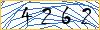 Type the numbers that you see in the picture