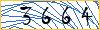 Type the numbers that you see in the picture