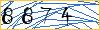 Type the numbers that you see in the picture