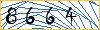 Type the numbers that you see in the picture